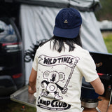 Wild Times Camp Club T-shirt | Natural Raw