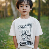 Kids Wild Times Camp Club T-shirt | Natural Raw