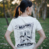 Wild Times Camp Club T-shirt | Natural Raw