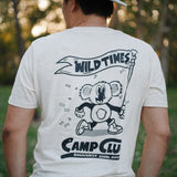Wild Times Camp Club T-shirt | Natural Raw